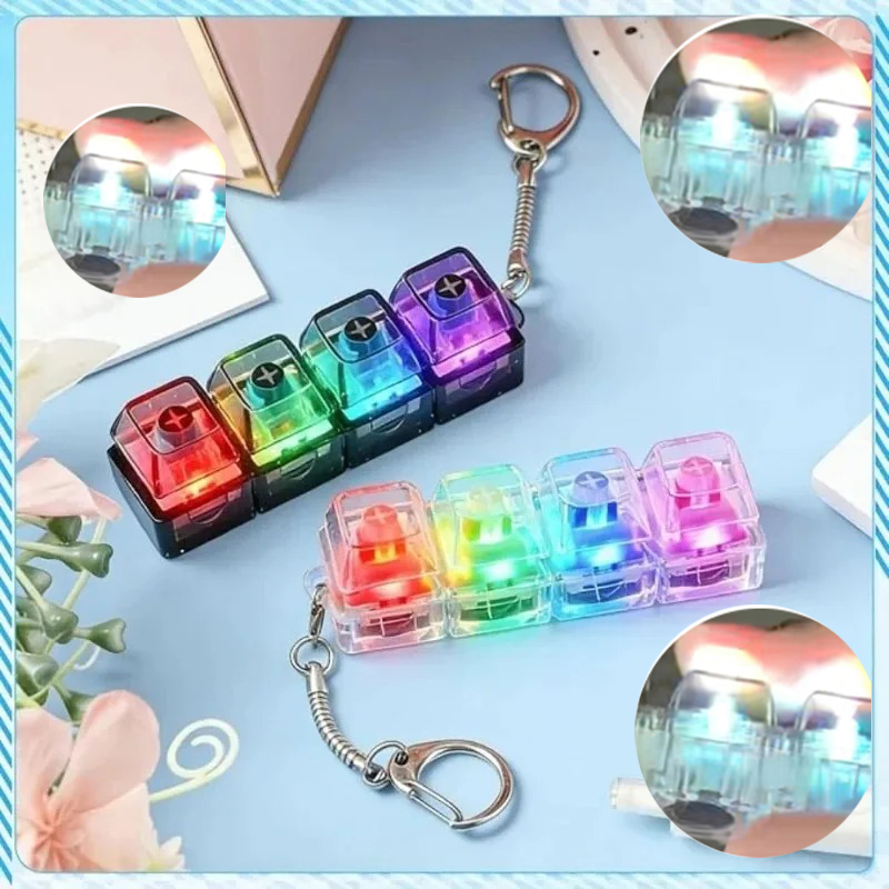 Electronics Gadgets For Kids - Светодиодный брелок-клавиатура /// Сенсорная игрушка-антистресс Crystal