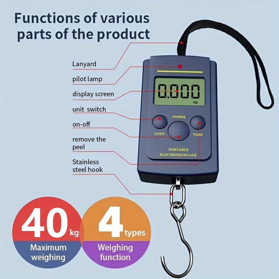 Electronics And Gadgets - 40 кг многофункциональные мини электронные цифровые