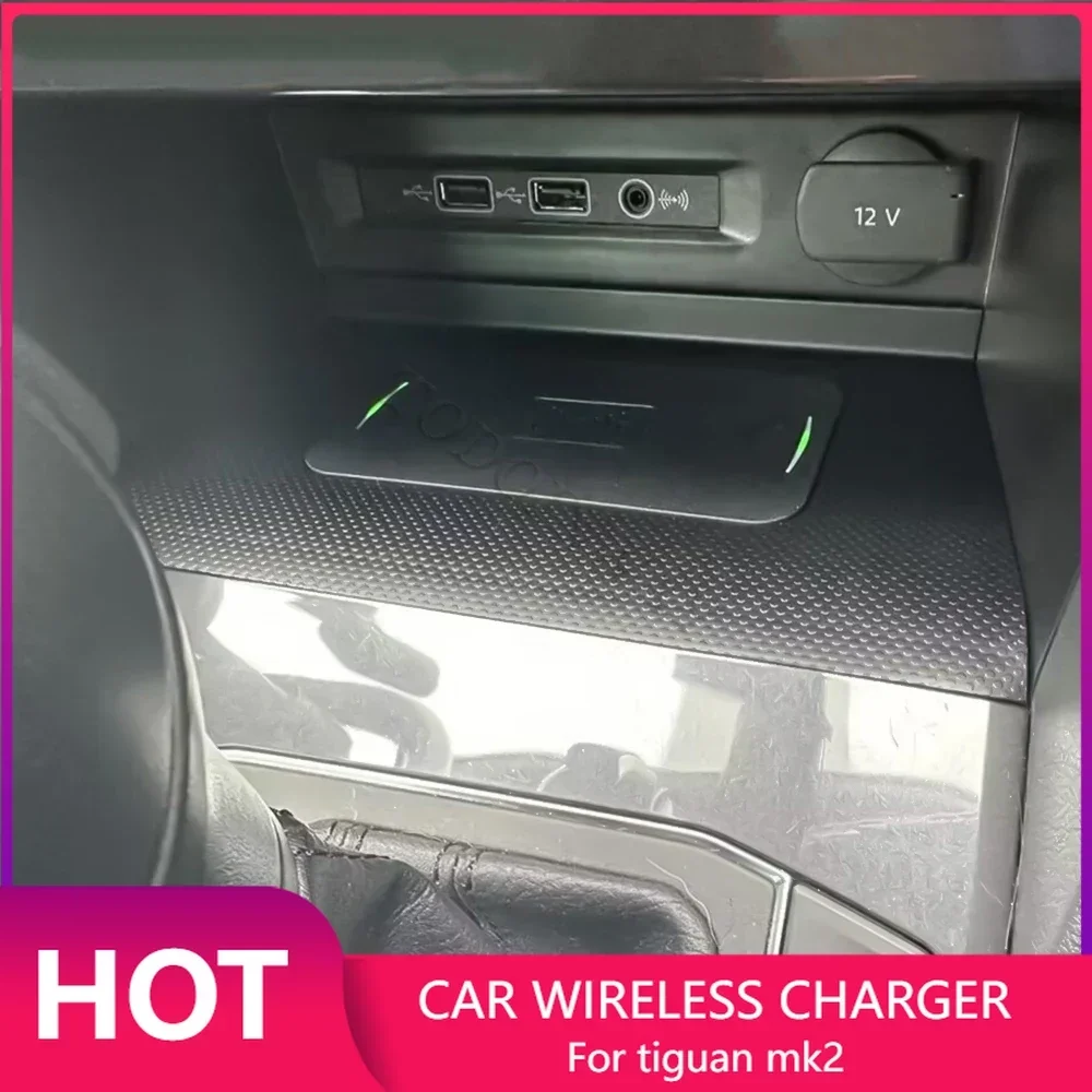 Wireless Phone Charger Pad - Беспроводное зарядное устройство для автомобиля Volkswagen