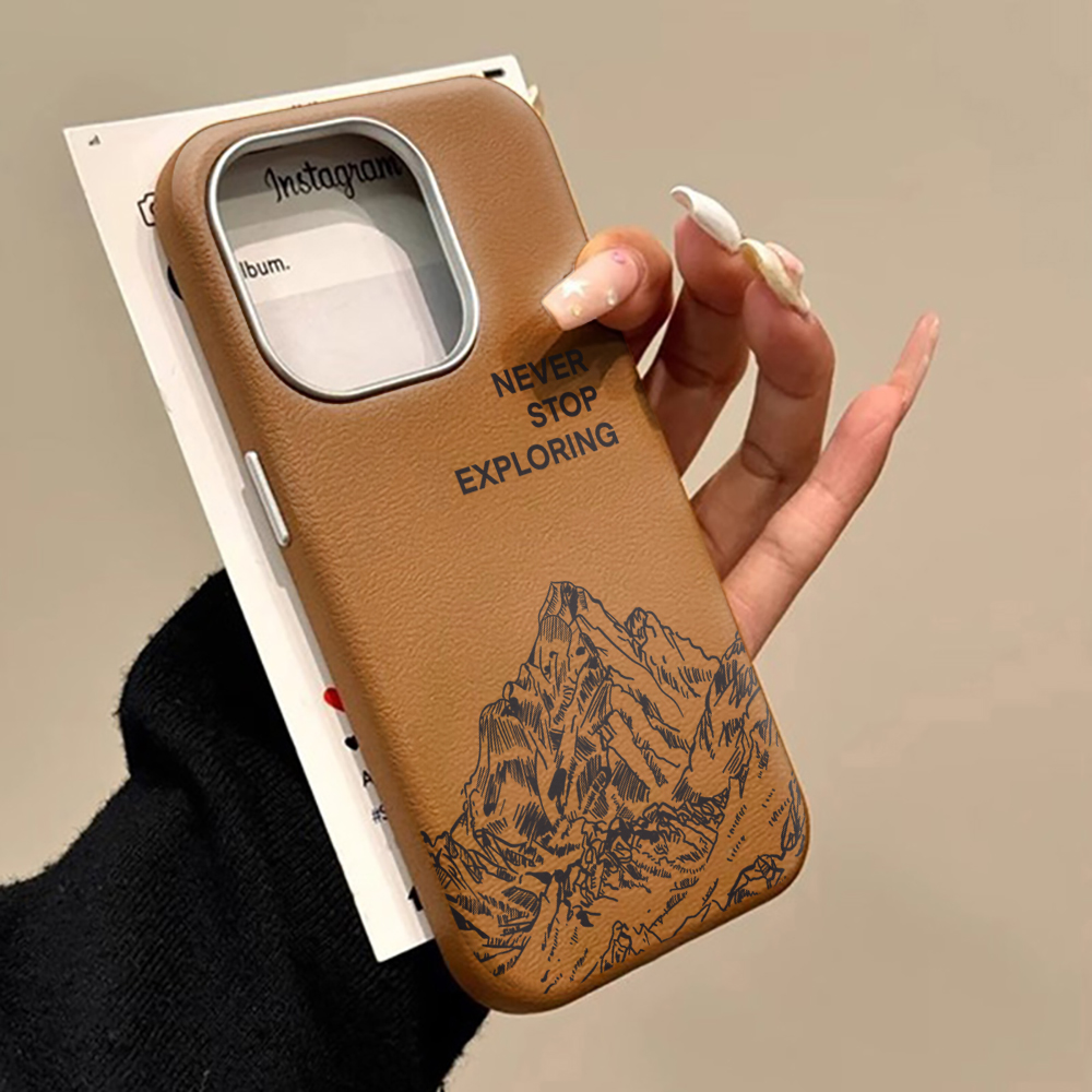 Samsung Galaxy S25 - Роскошный простой чехол для Samsung Galaxy