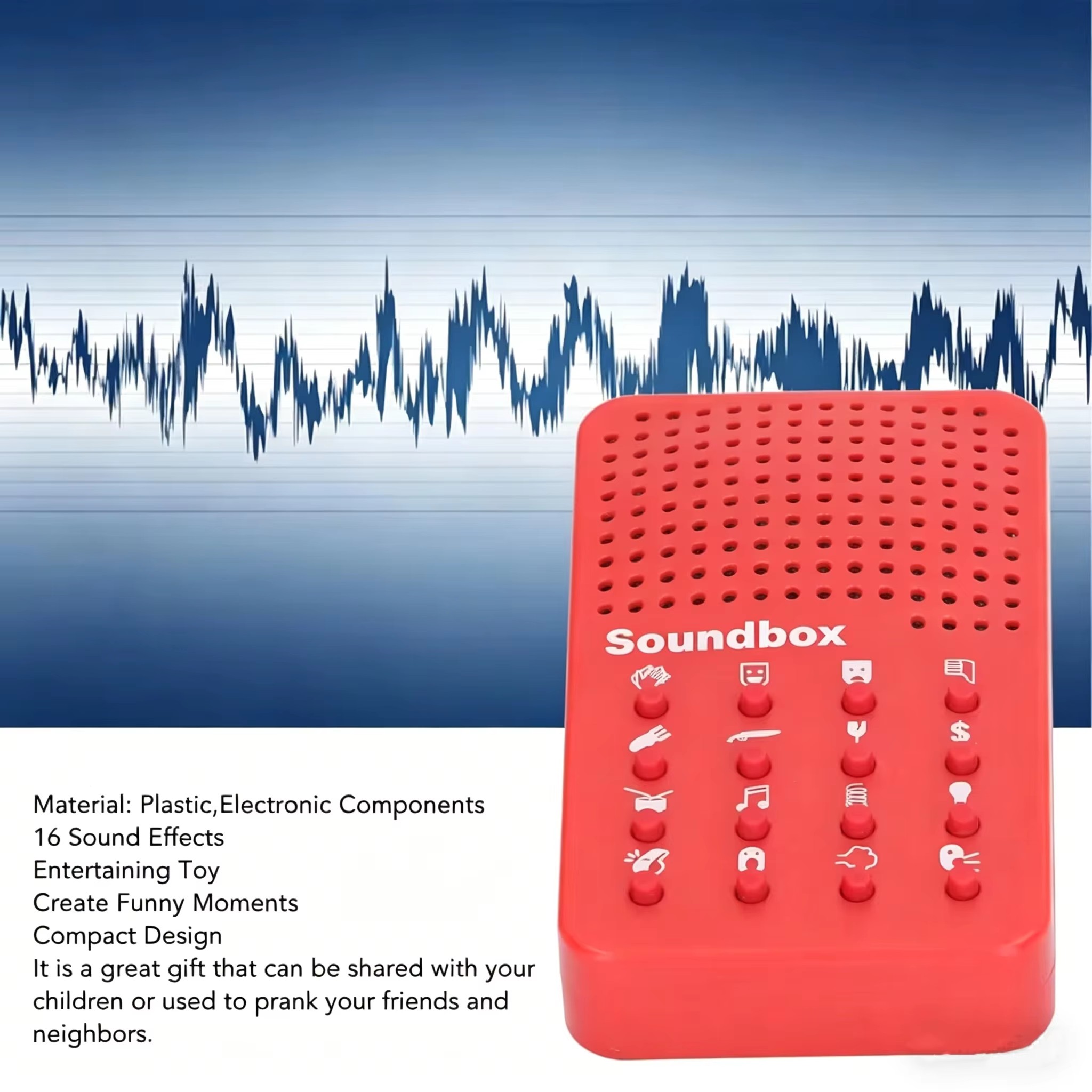 Electronics And Gadgets With Y - Компактная Забавная Звуковая Машина с 16