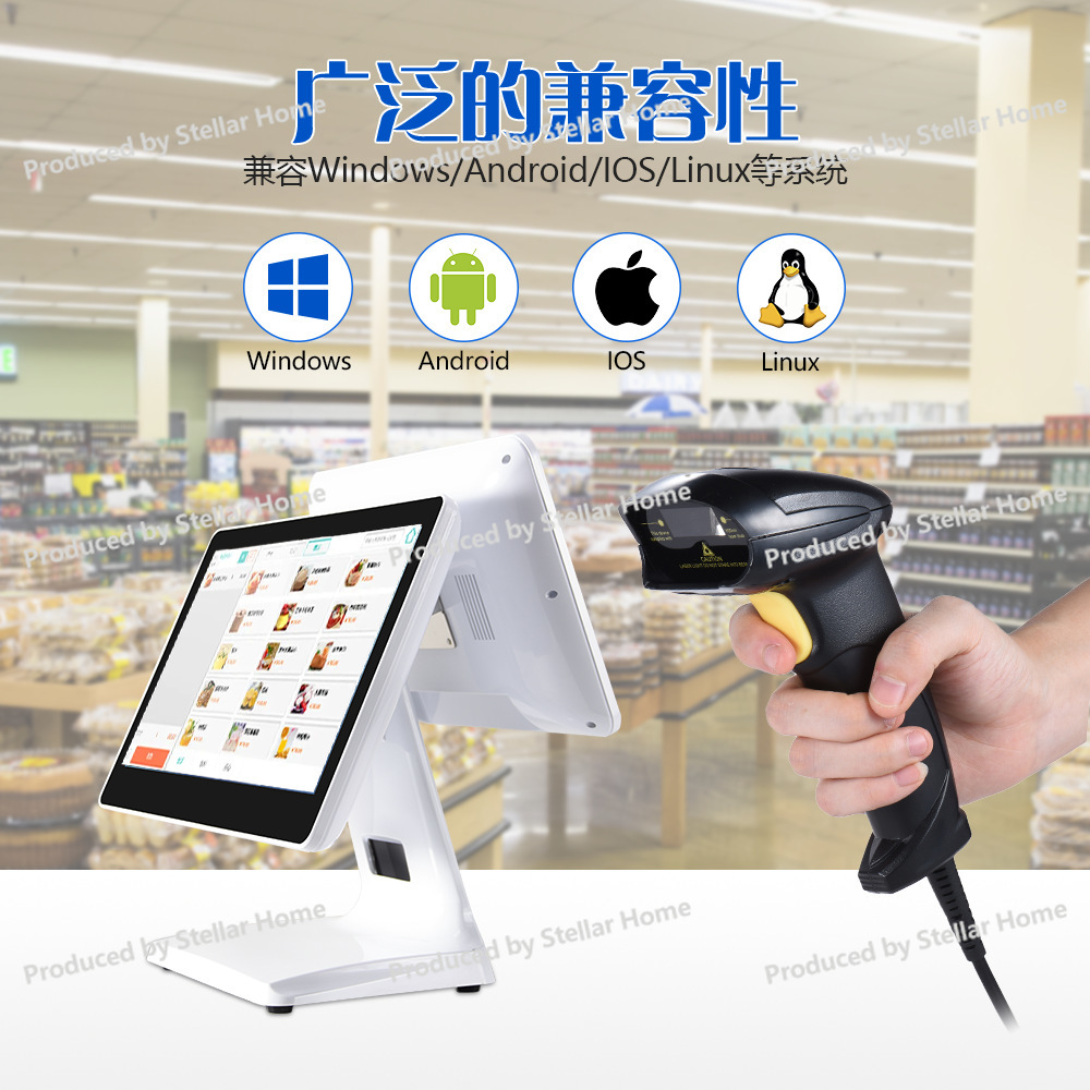 Одномерный QR-код Проводной ск – обзор и цена Barcode Scanner Wireless