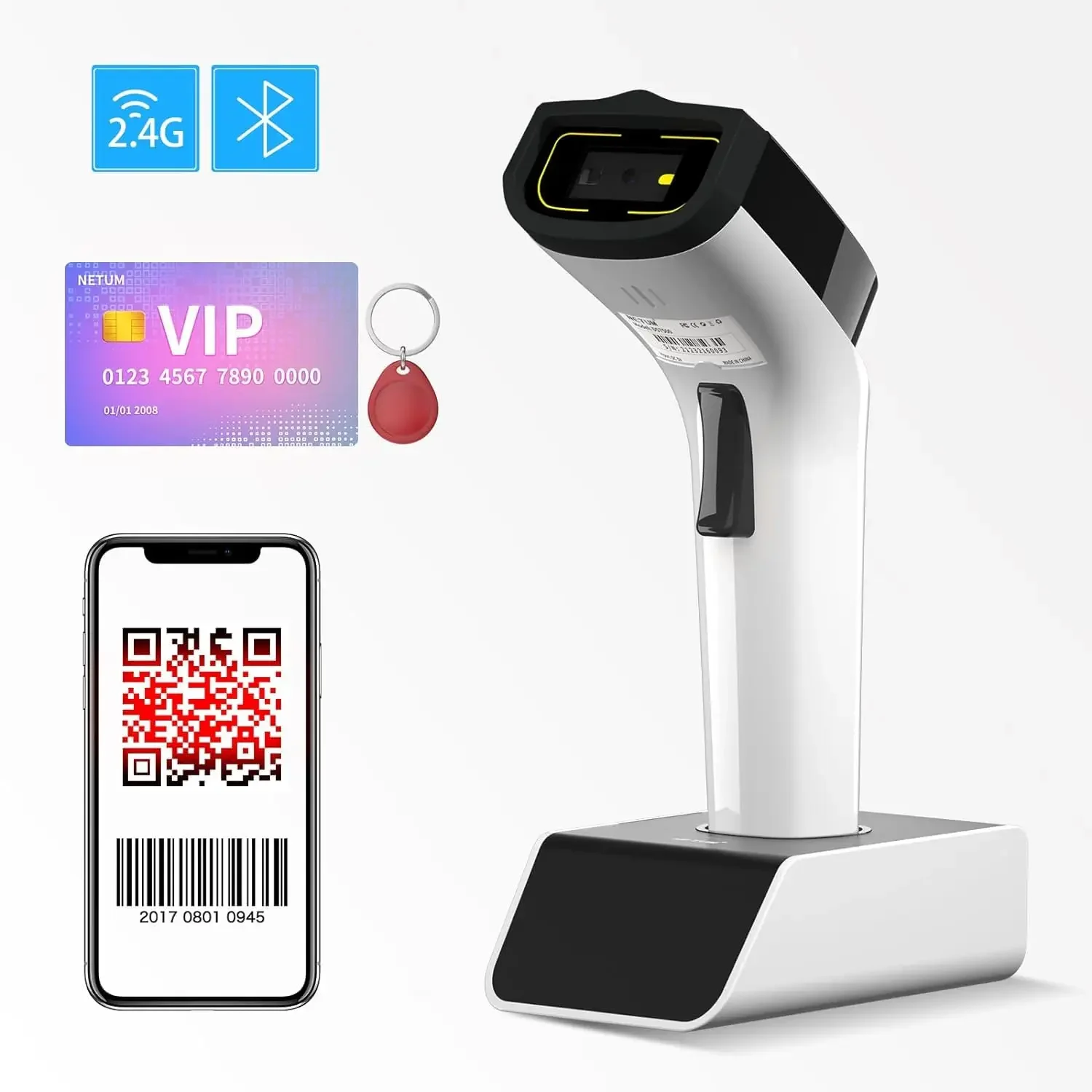 Беспроводной сканер штрих-кодо – обзор и цена Barcode Scanner Wireless