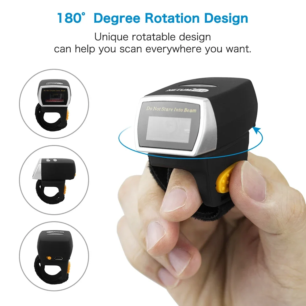 НОВЫЙ Мини-сканер штрих-кодов  – обзор и цена Barcode Scanner Wireless