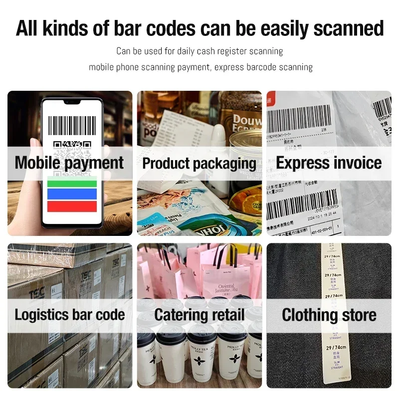 Беспроводной 2D-сканер штрих-к – обзор и цена Barcode Scanner Wireless