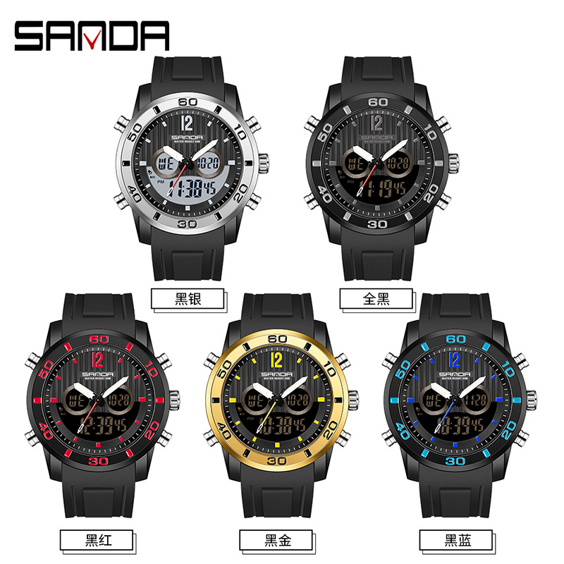Электронные часы SANDA, мужски – обзор и цена Electronic Gift